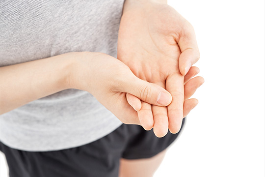 関節リウマチ症状の緩和