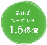 石垣産ユーグレナ1.5億個