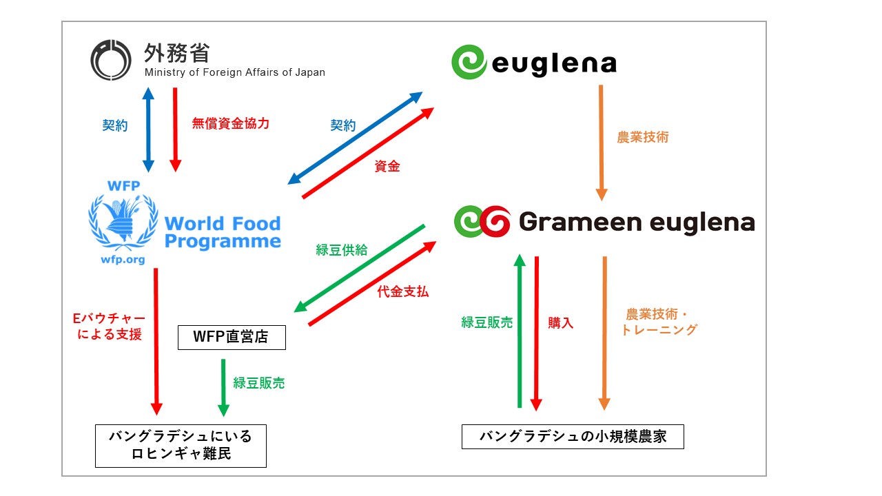 WFP Project Relationship Diagram