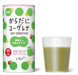 Euglena for the body Soy Smoothie Soymilk Fruit MIX for PR TIMES