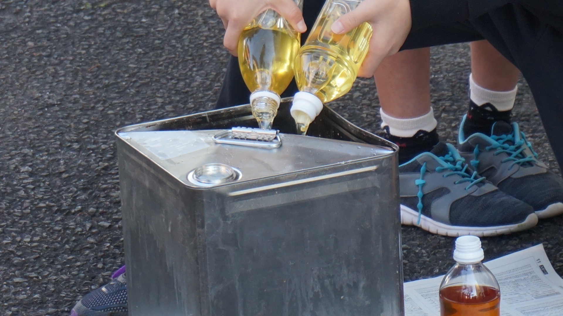 廃食油回収のイメージ