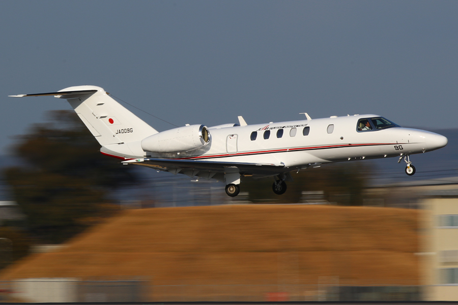 Citation CJ4 flight inspection aircraft