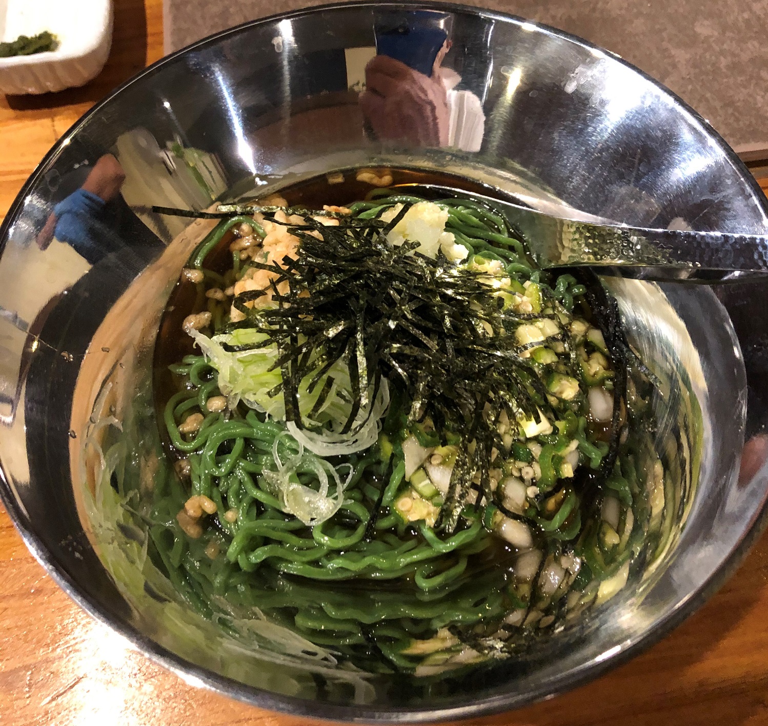 wp用　焼肉わたなべ_創作ユーグレナ冷麺