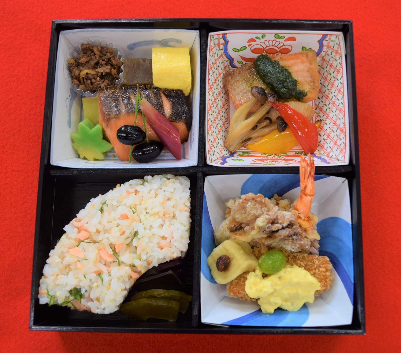 WP用多気サステナブルサーモンを使ったお弁当