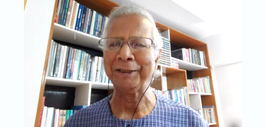 [COVID-19 feature: Part 1] The crisis caused by COVID-19 has given us an unparalleled opportunity to make a fresh start. - Muhammad Yunus, founder of Grameen Bank
