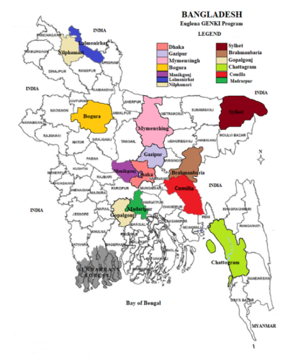 コミラ県はバングラデシュ中央に位置する地域