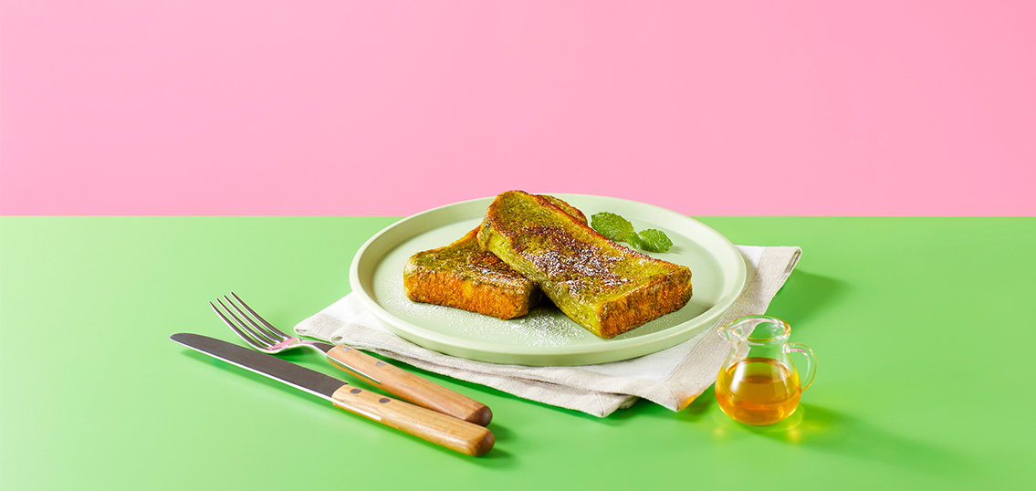 Green French toast [Euglena for the body]