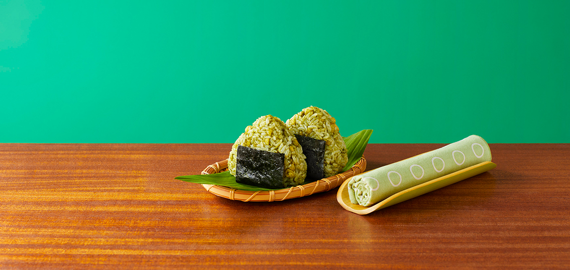 Green devil rice ball [Euglena for the body]