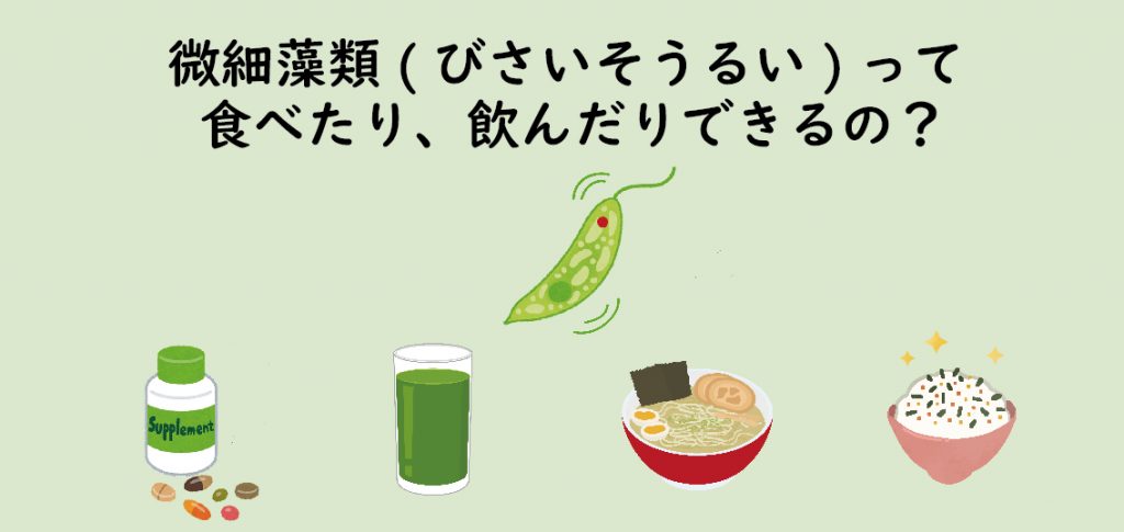 小さな生物”藻“が地球の未来を変える！？「微細藻類」とは？【第2回】食品の分野で産業利用されている微細藻類とその特徴を解説 ...