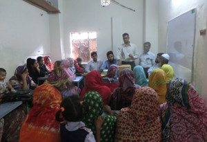 Photo-3: Briefing session for parents