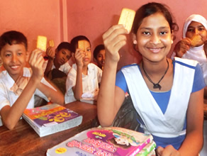 Photo-1: Children eating cookies