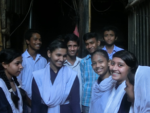 Photo-2: Students participating in the adolescent program