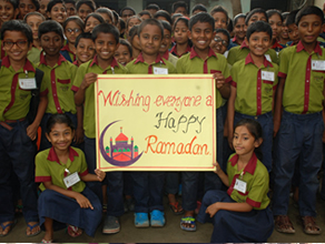 写真-4：ラマダン（断食）を祝う学校行事