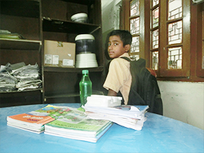 Photo-10: Contents of textbooks, prints, etc. contained in the rucksack