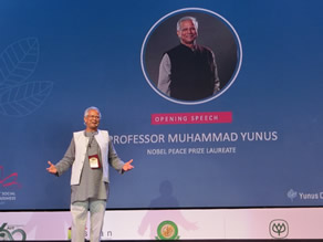 Photo-3: Opening remarks by Dr. Yunus