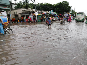 Photo-1: Flooded road