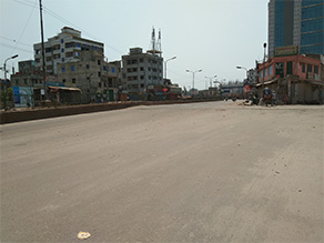 Photo-5: Quiet city of Dhaka ①