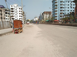 Photo-6: Quiet city of Dhaka ②