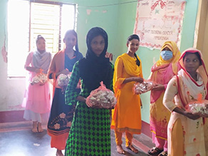 Photo-4: Euglena cookie distribution (Mymensingh)