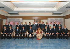 Extended Summit-Supper hosted by Prime Minister Hasina-Prime Minister Abe Roundtable