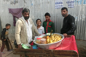Sweets sold in front of school